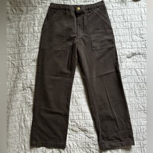 Black Big Bud Pants Work Pants